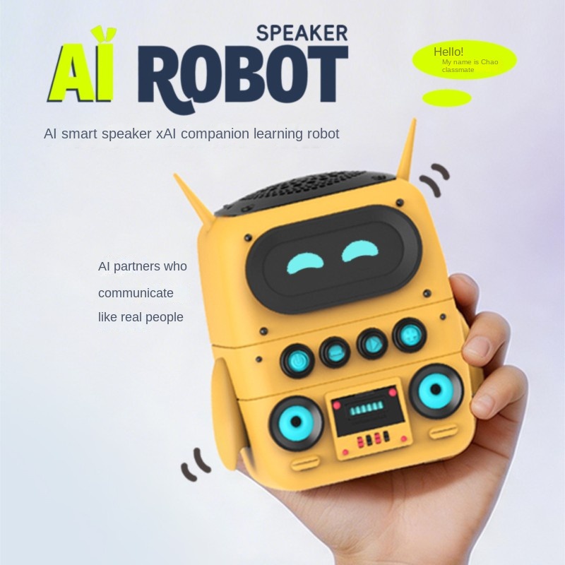 Science Robot - หุ่นยนต์อัจฉริยะ AI รุ่นใหญ่สำหรับนักเรียน เครื่องเรียนรู้เพื่อการศึกษาปฐมวัยสำหรับเด็ก พร้อมระบบสนทนาด้วยเสียงและการเรียนรู้สองภาษา