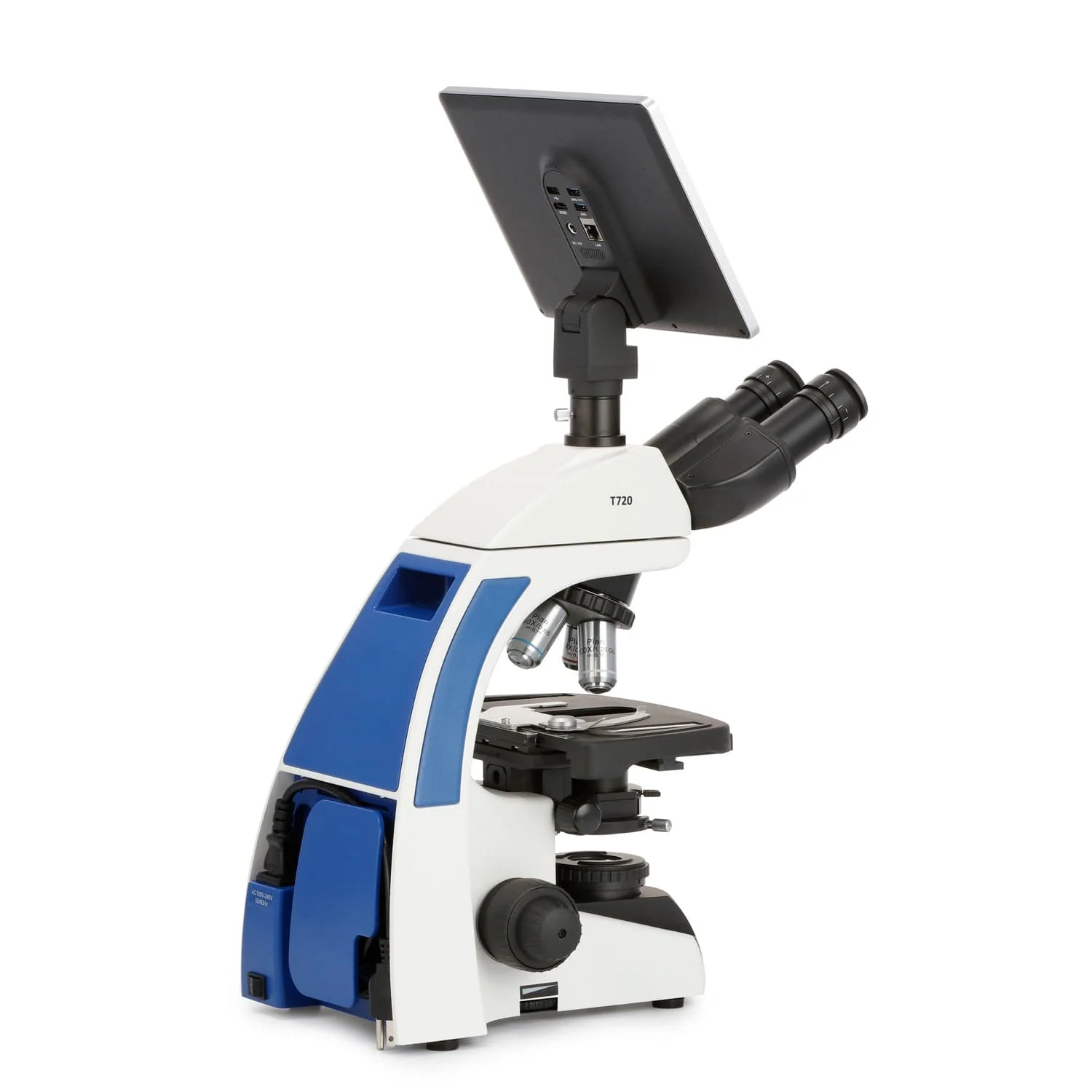 กล้องจุลทรรศน์แบบรวมแสงโคห์เลอ - Amscope Microscope Compound 40X-1000X บทวิจารณ์และราคา