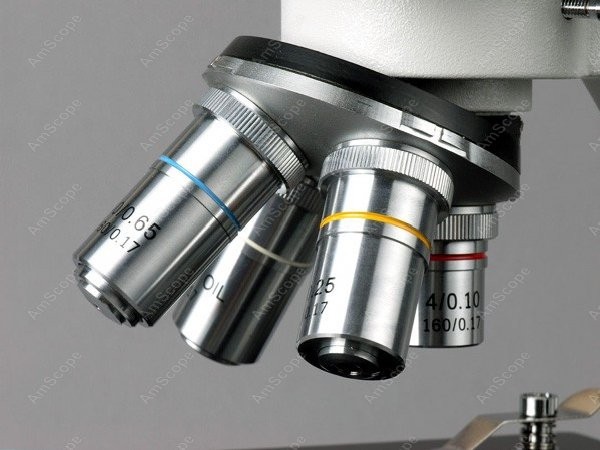 กล้องจุลทรรศน์แบบประกอบสองตาสำ - Amscope Microscope Compound 40X-1000X บทวิจารณ์และราคา