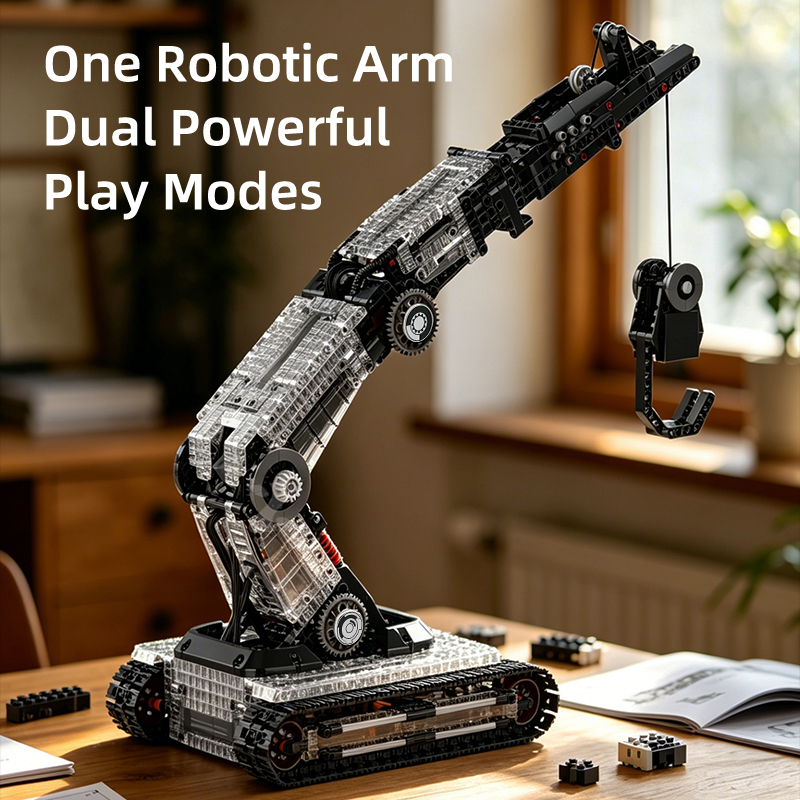 ชุดตัวต่อแขนกลหุ่นยนต์แนวไซไฟ  - Science Robot บทวิจารณ์และราคา